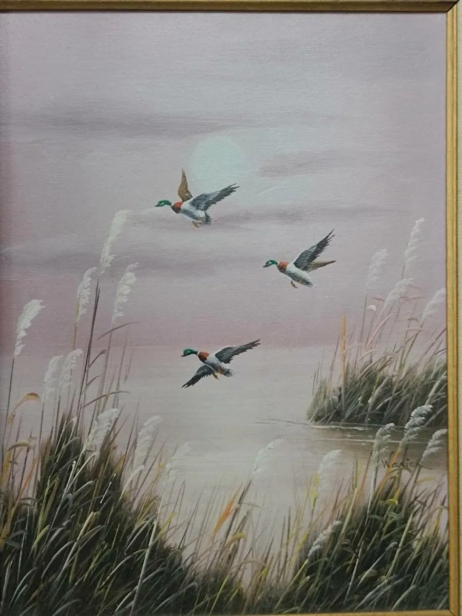 A gorgeous vintage oil on canvas - Image 3