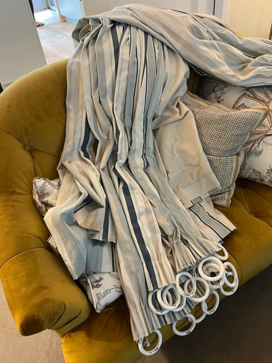 Curtains (&pole) - Laura Ashley - Image 2