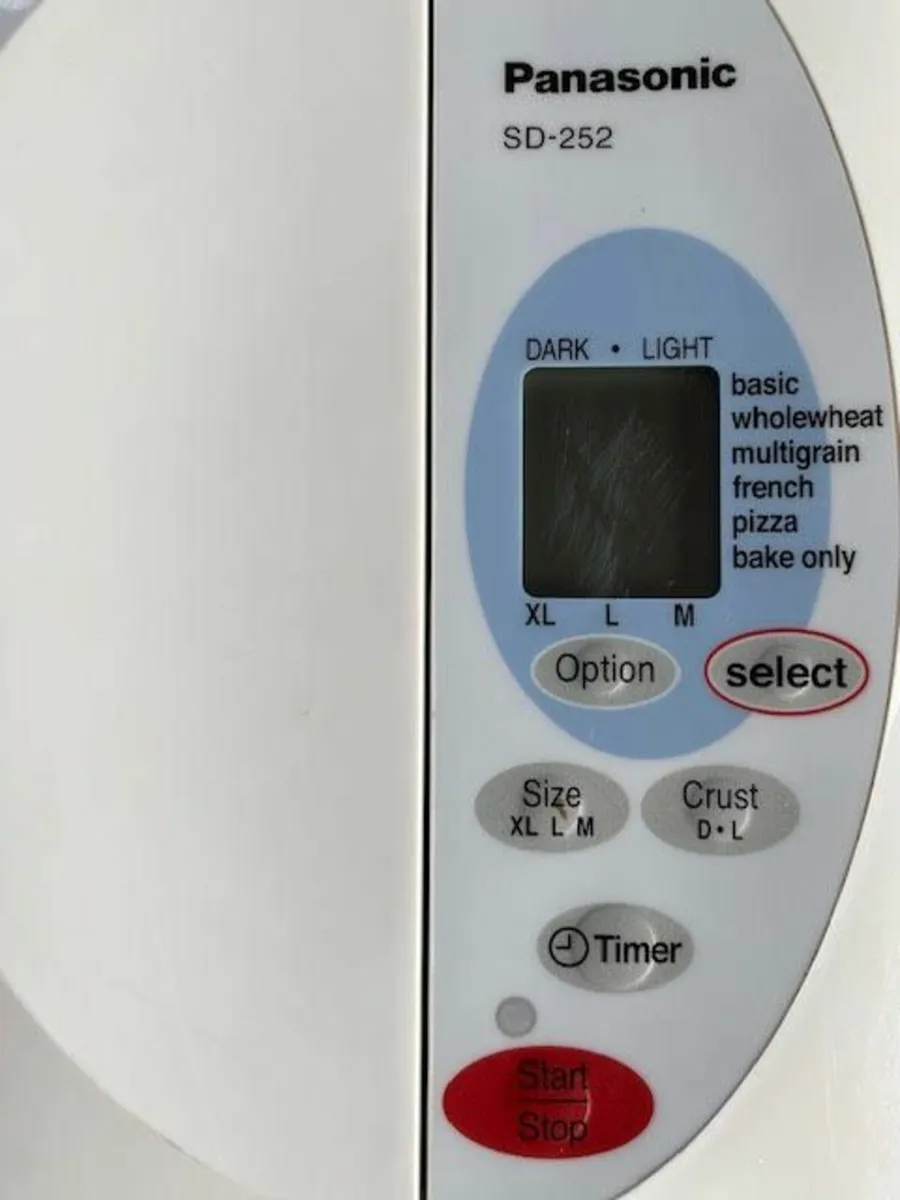 Breadmaker - Panasonic SD-252 - Image 2