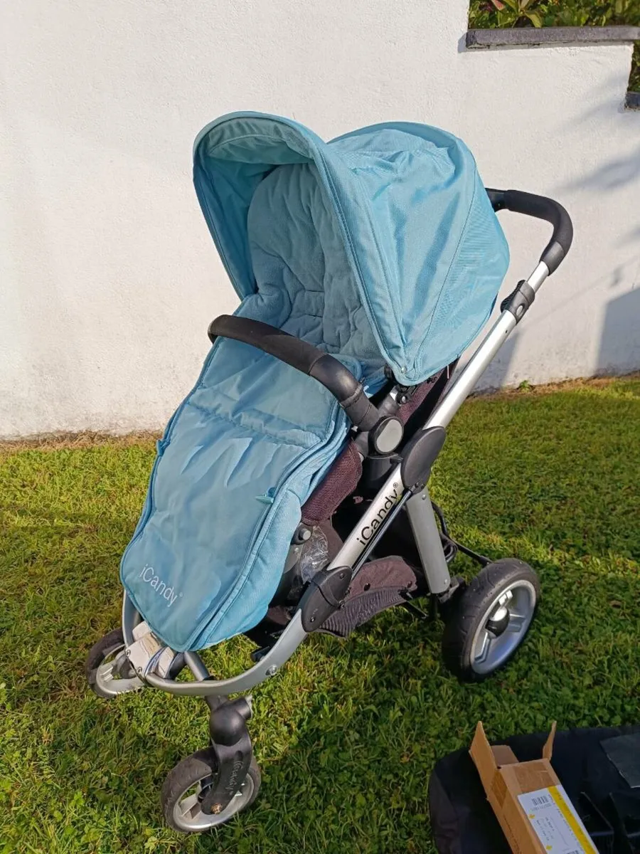 I-Candy Apple Pushchair. Like new almost unused wi - Image 1