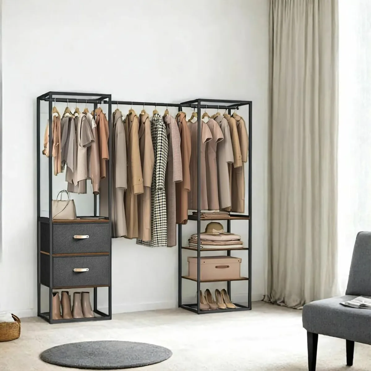Heavy Duty Open Wardrobe - Image 1