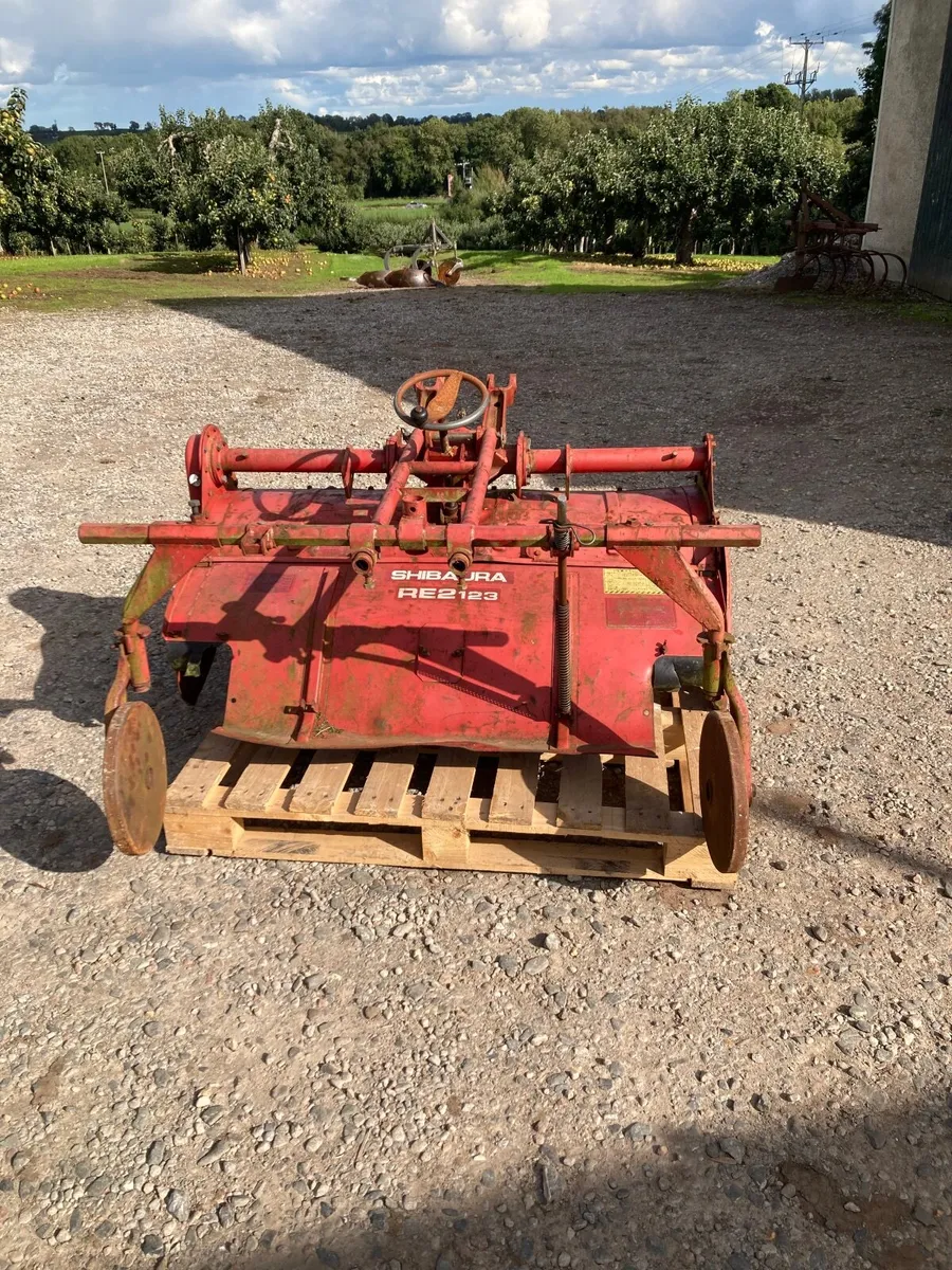 Compact tractor rotavator - Image 2