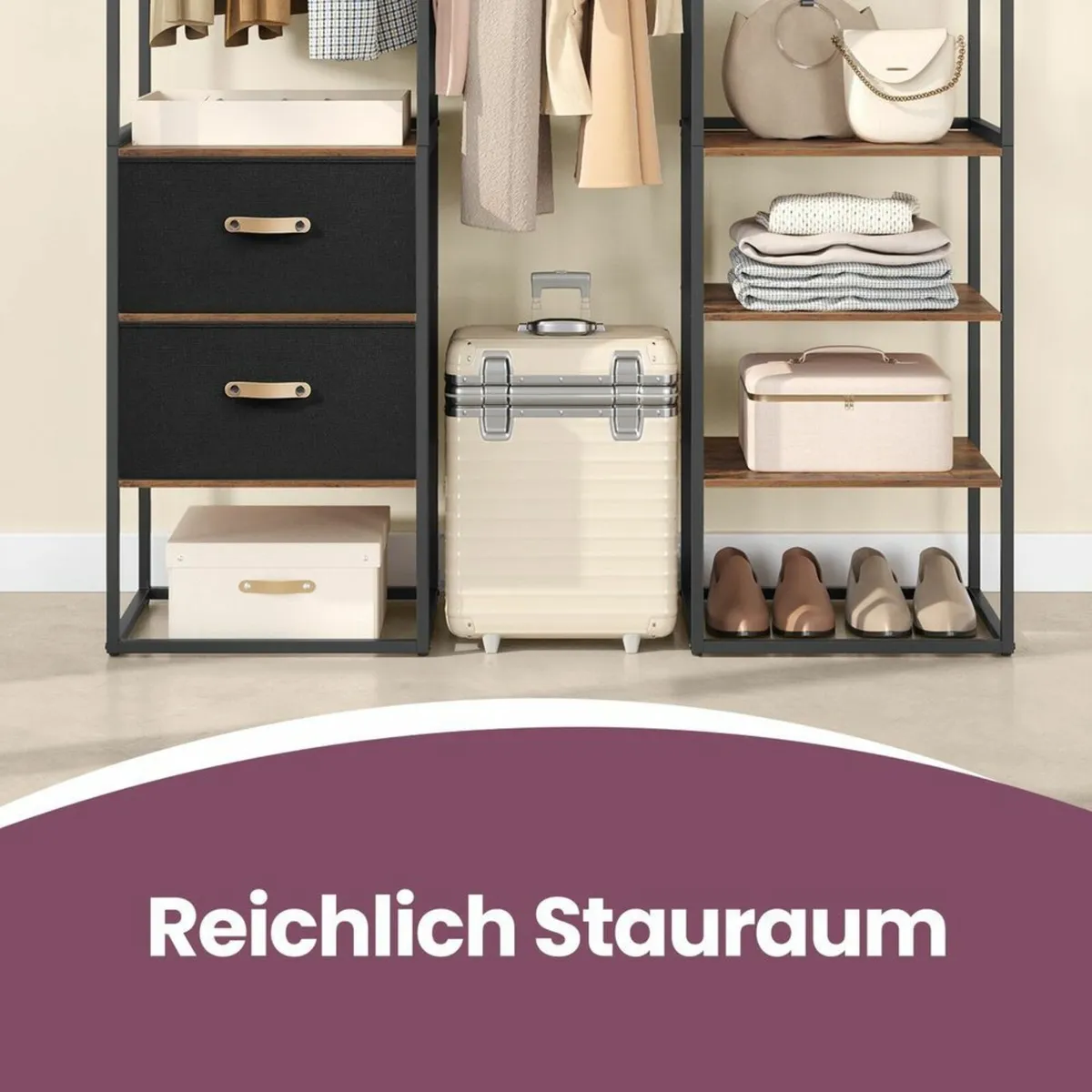 Heavy Duty Open Wardrobe - Image 2