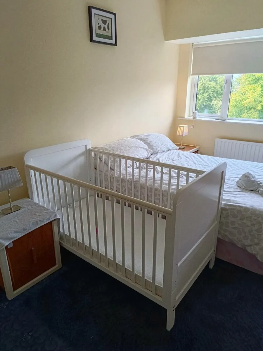 Cot Bed John Lewis "Alex" Cot Toddler Bed - Image 1