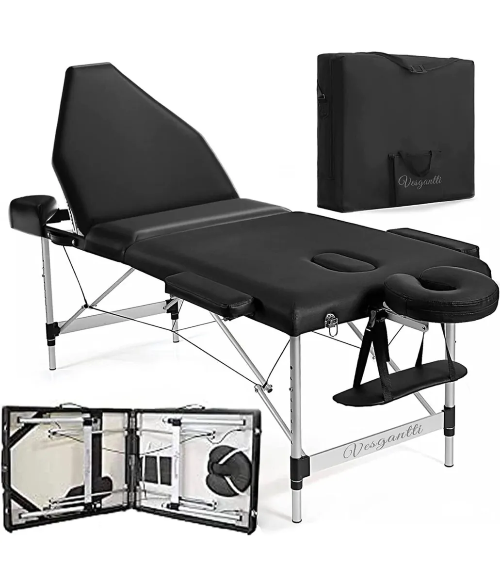 Vesgantti Portable Massage Bed Table - 3-Section A