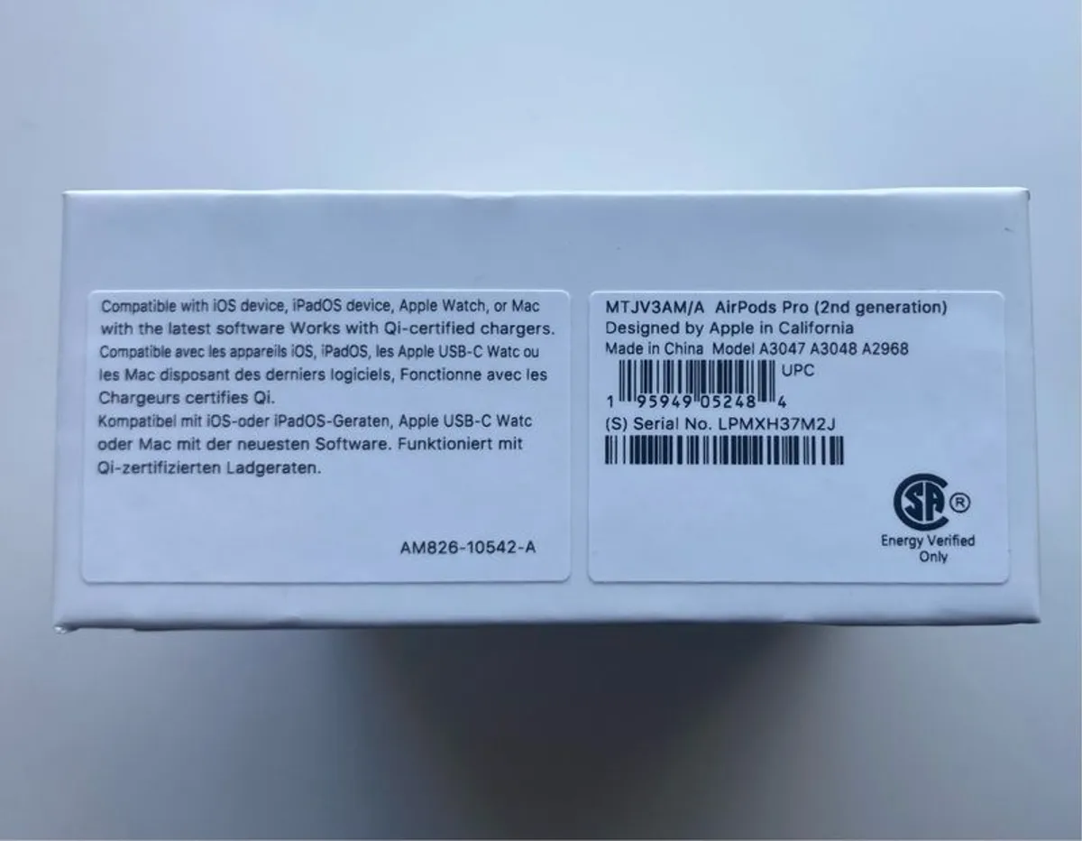 Brand New Sealed Apple AirPods Pro 2 With Warranty - Image 1