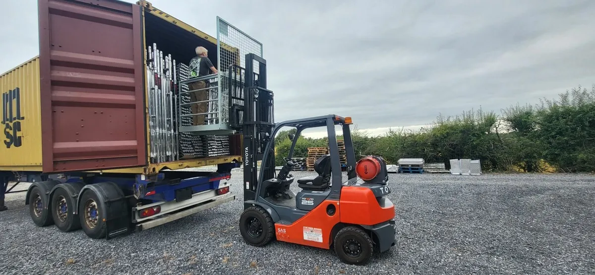 Fork Lift Man Cage Galvanized - Image 4
