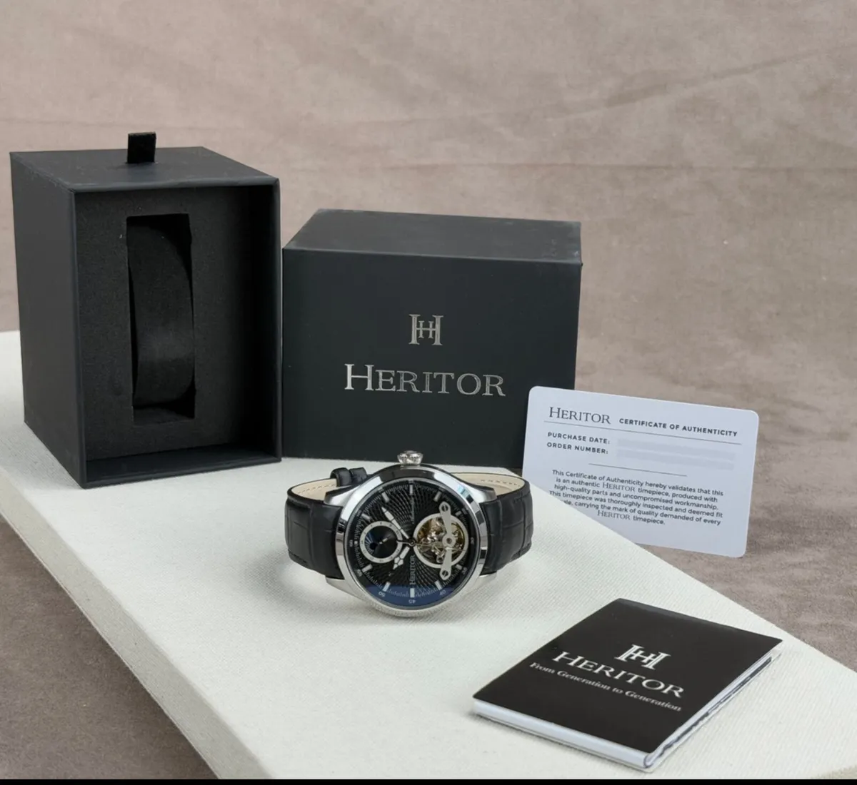 HERITOR AUTOMATIC GREGORY SEMI-SKELETON - Image 2