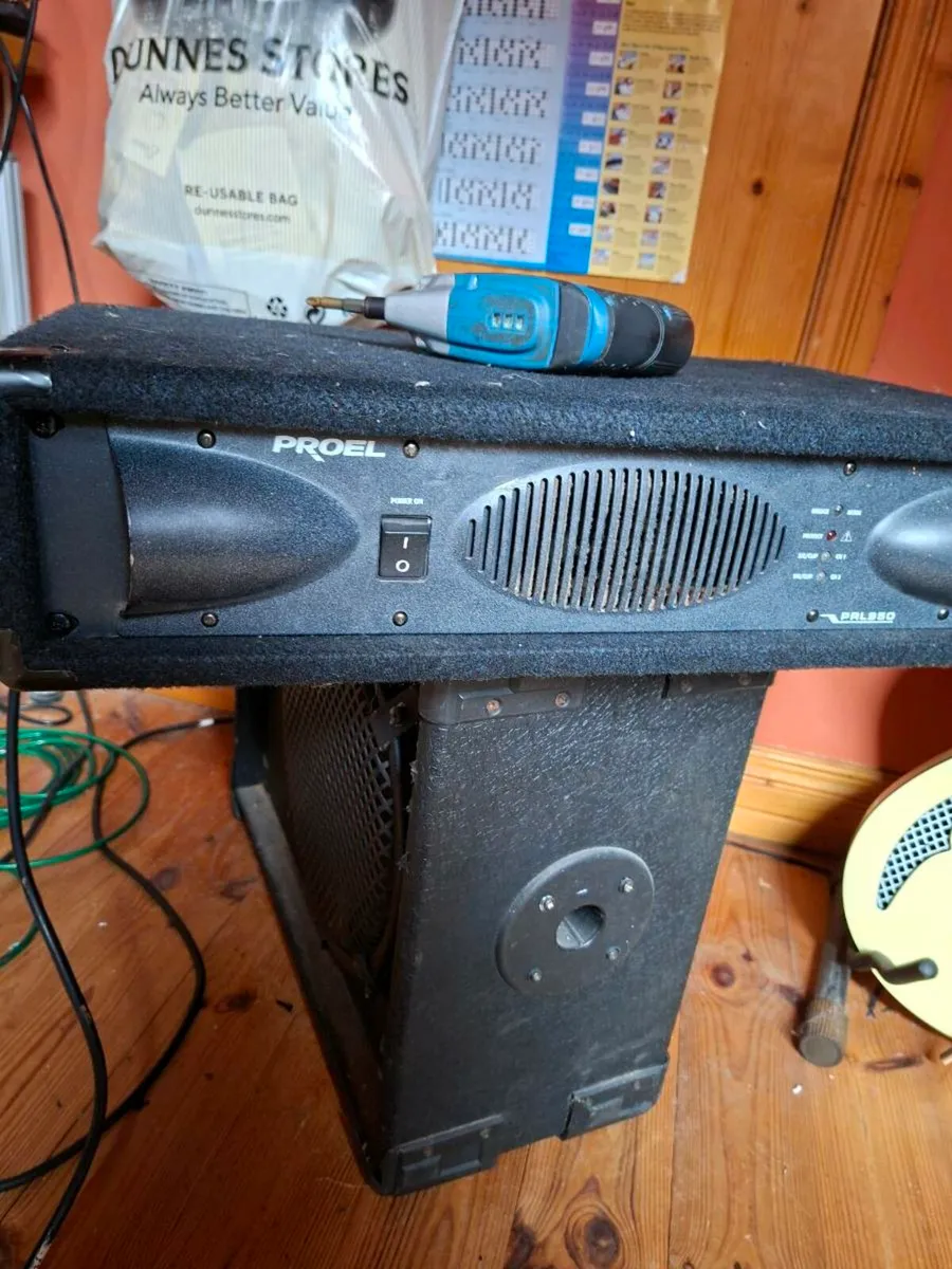 Proel 1000w power amp - Image 1