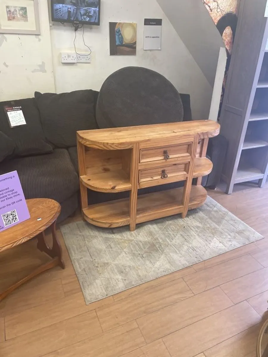 mexican pine hall table - Image 2
