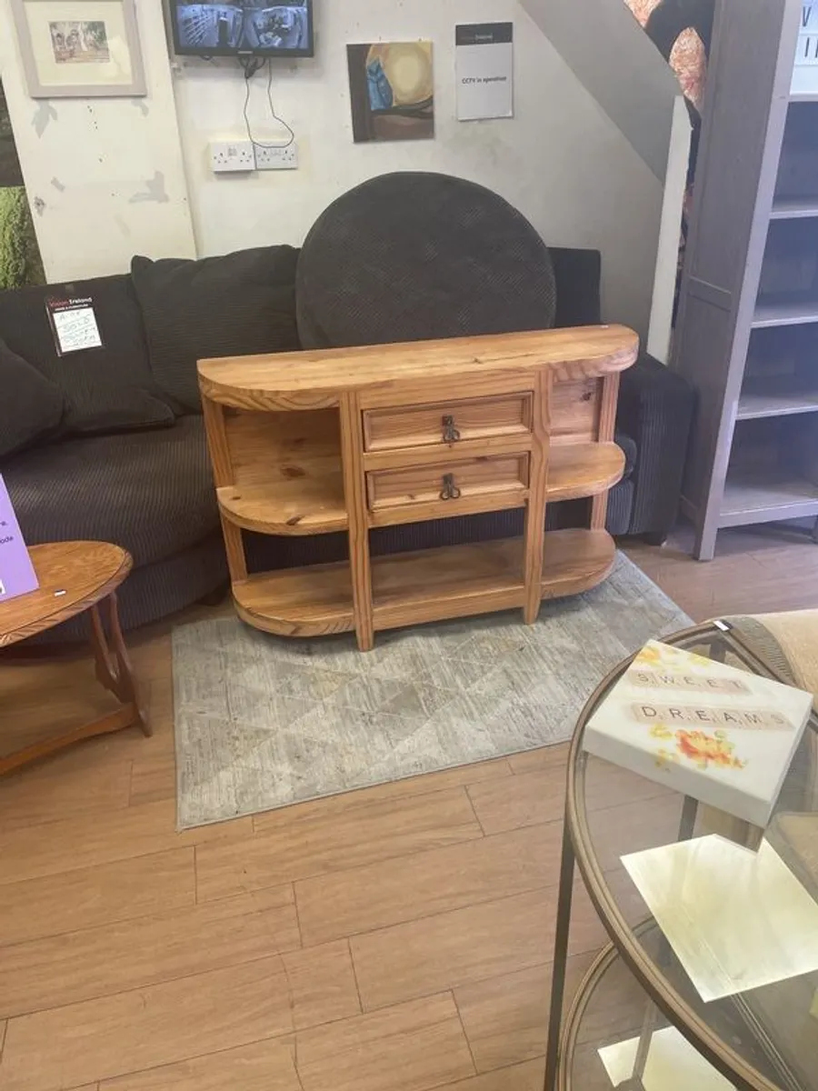 mexican pine hall table - Image 3