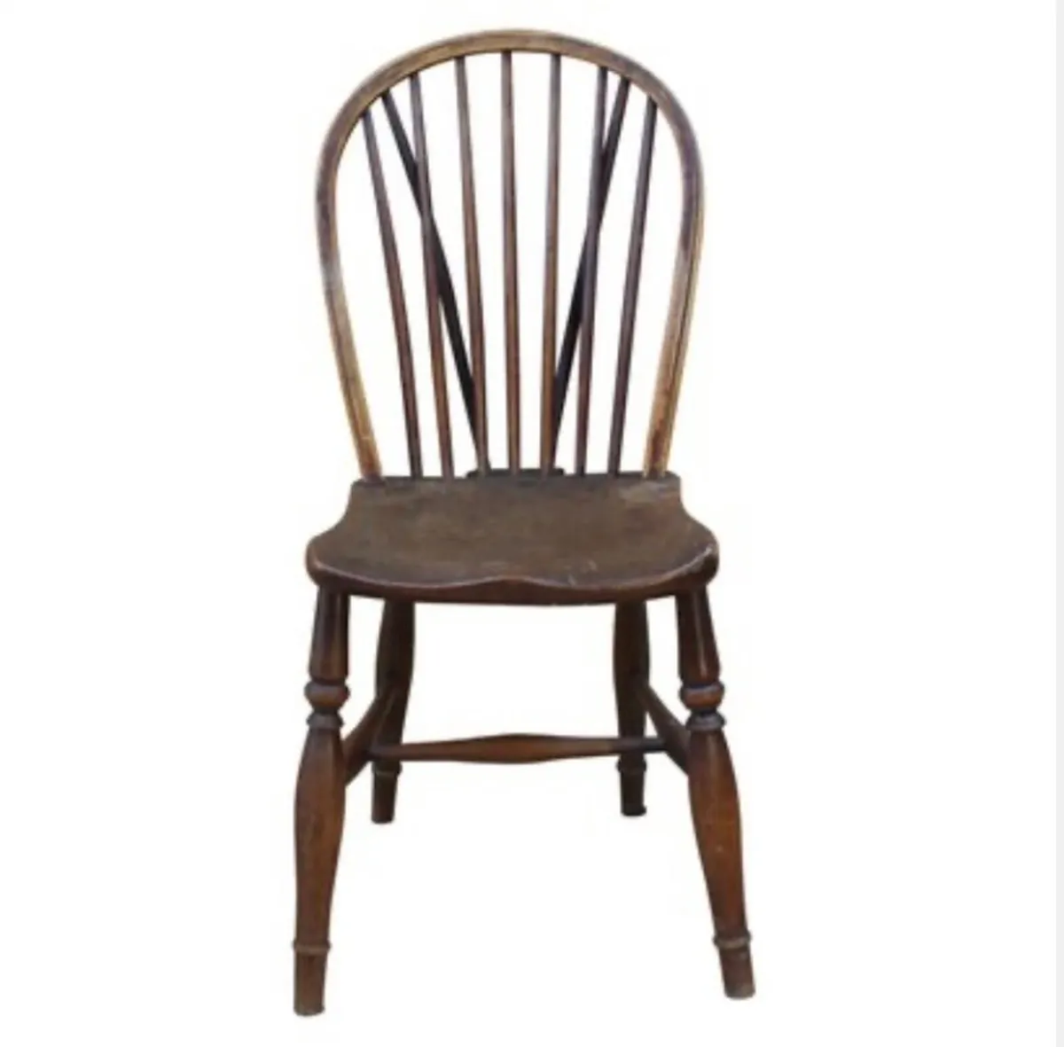 Wooden Windsor Chair, England, 19th Century - Image 4