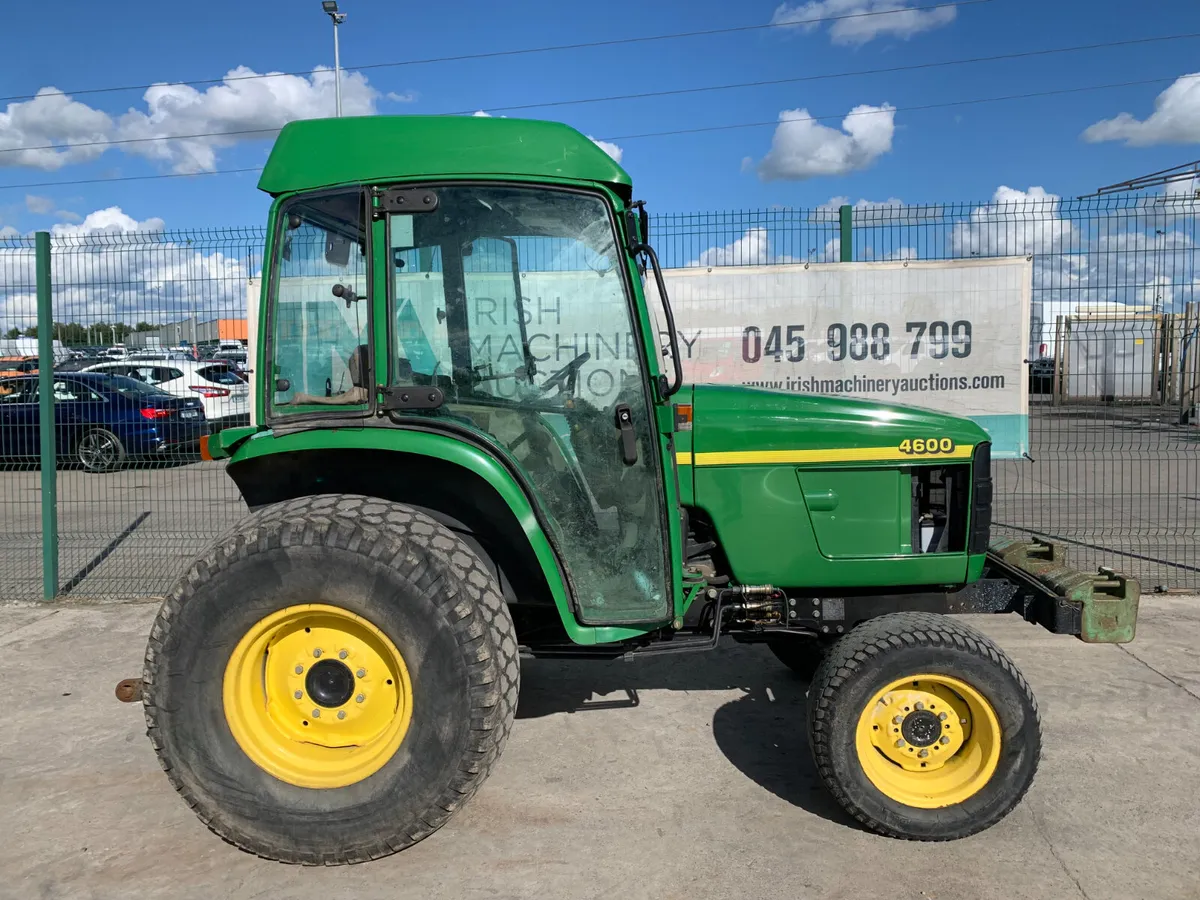 BID ONLINE NOW - JOHN DEERE 4600 COMPACT TRACTOR - Image 3