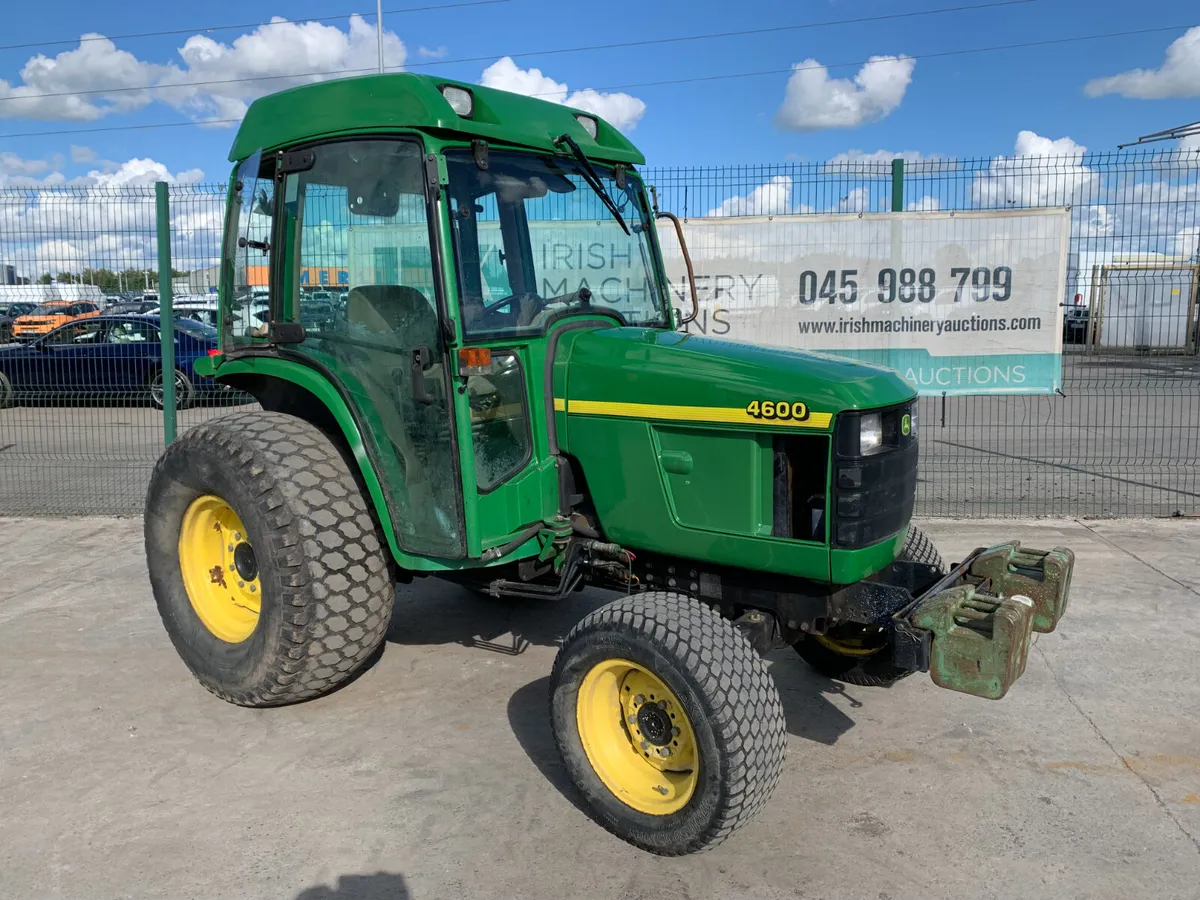 BID ONLINE NOW - JOHN DEERE 4600 COMPACT TRACTOR - Image 4