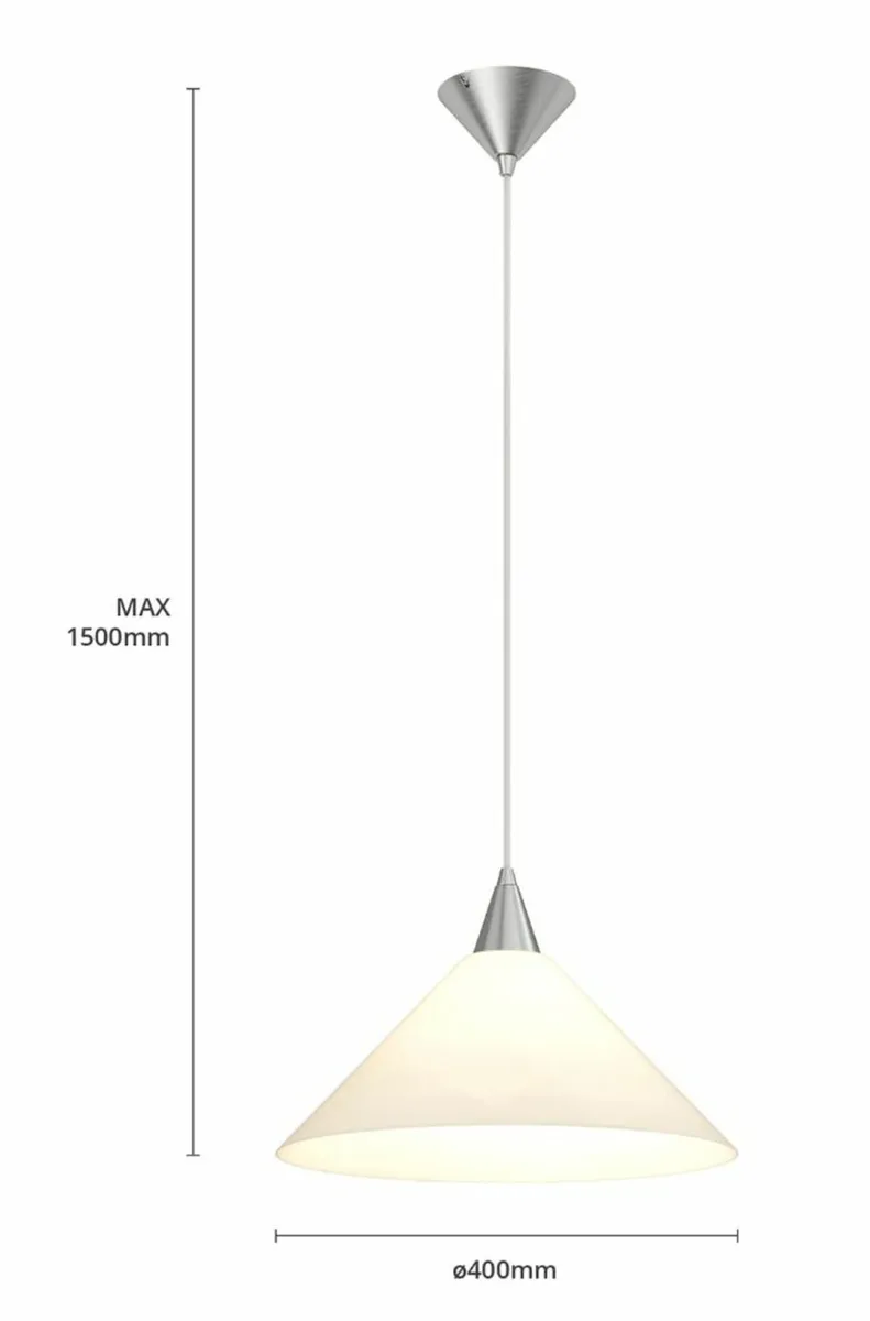 White pendant lights