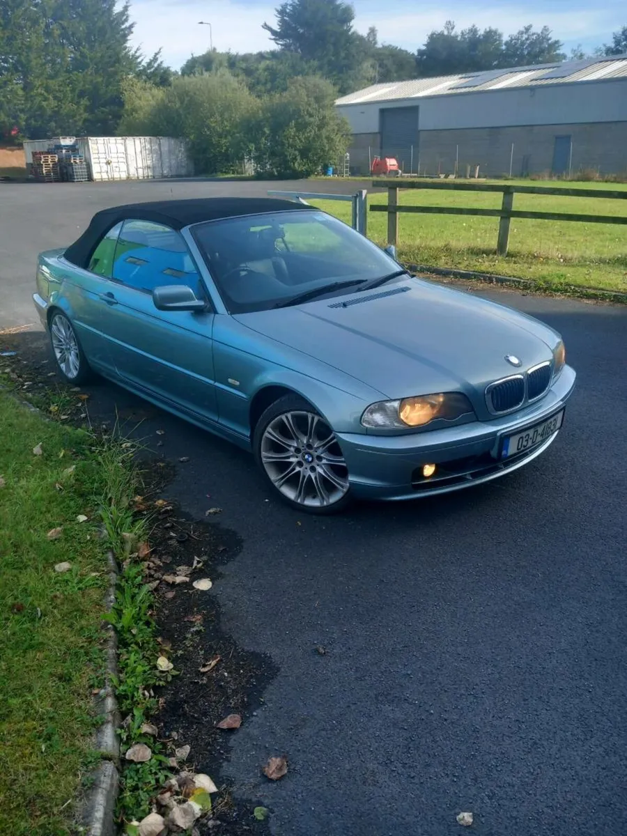 2003 e46 318ci convertible classic insurance - Image 1