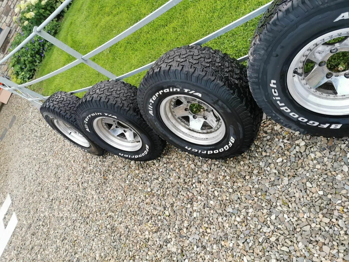 15" Spilt Rim Alloys-Pajero / Land Crusier / Hilux - Image 1
