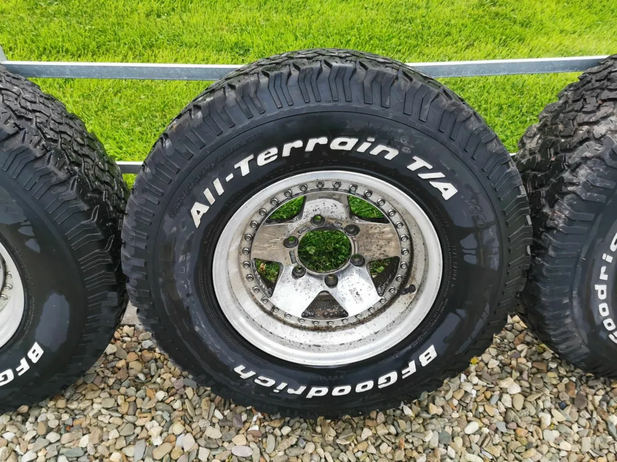15" Spilt Rim Alloys-Pajero / Land Crusier / Hilux - Image 3