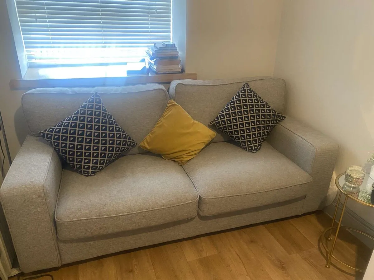 Light grey  sofabed - Image 3