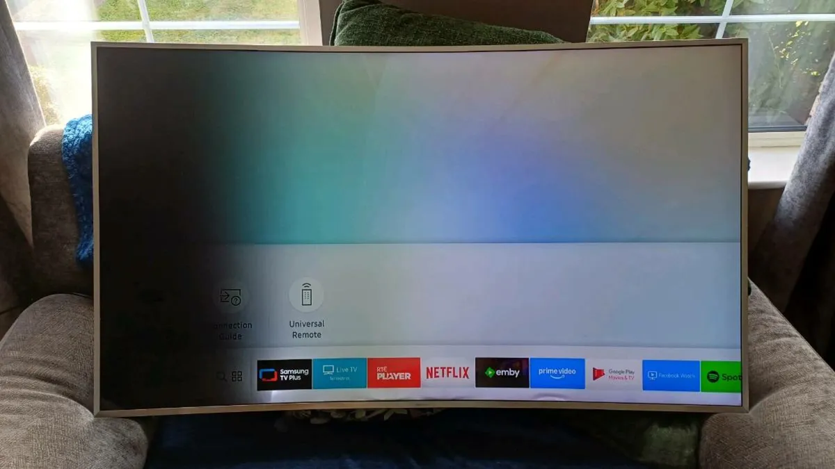55" Samsung tv curved 4kUHD