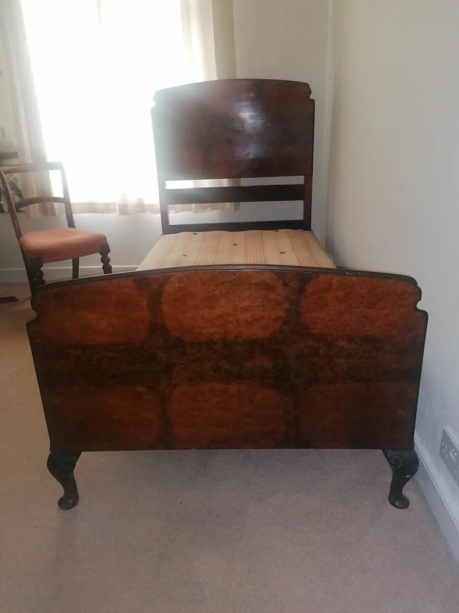 Antique Single bed - Image 4