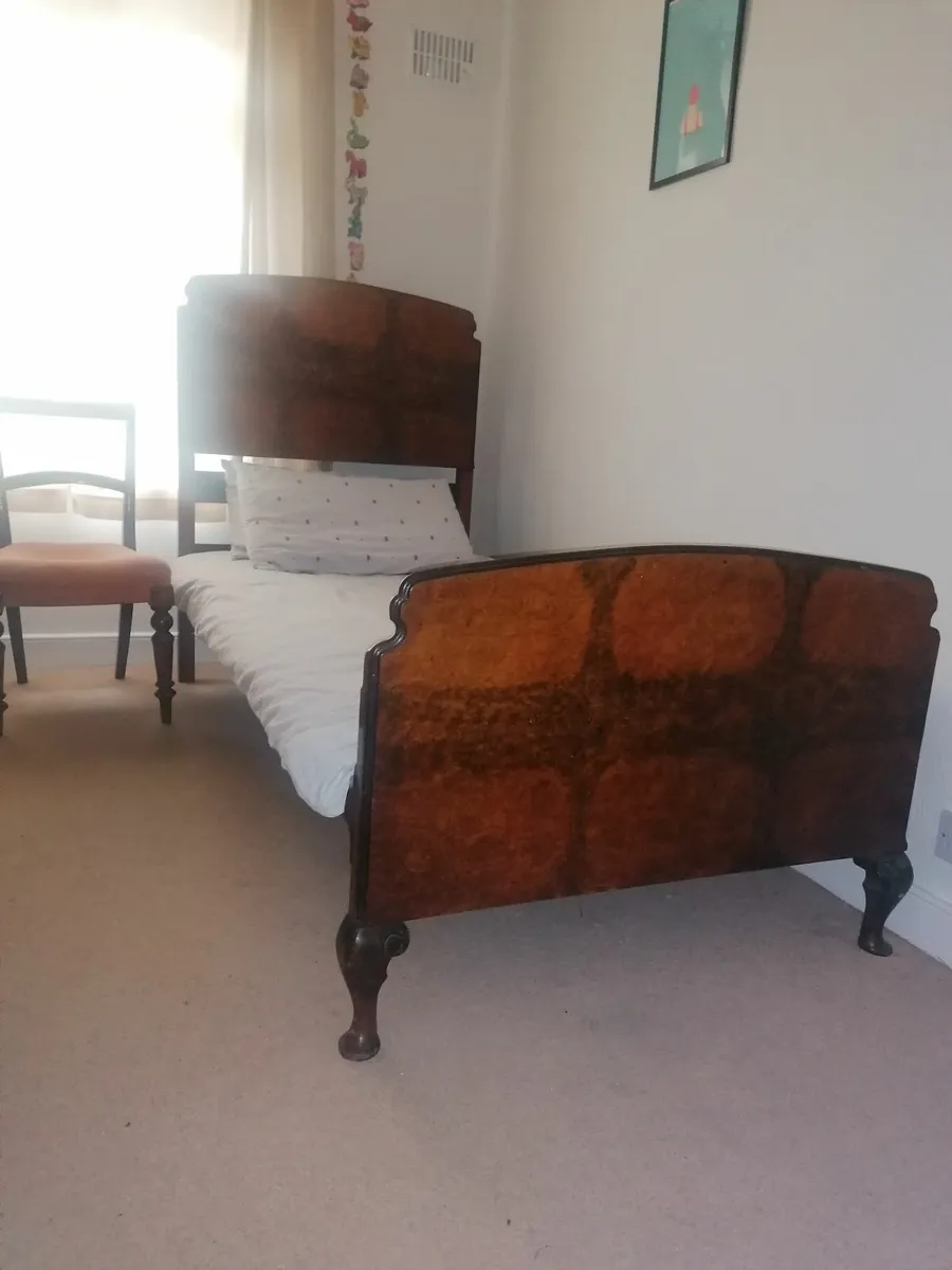 Antique Single bed - Image 2