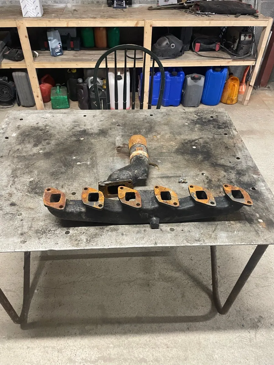 Manifold + goose neck pipe for 956XL - Image 1