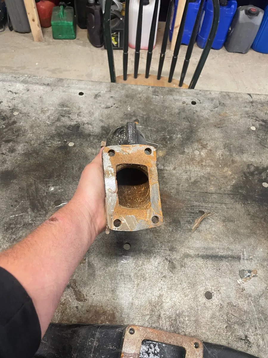 Manifold + goose neck pipe for 956XL - Image 3