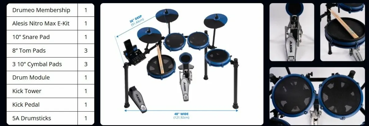 Alesis Electric Drum Kit - Image 2