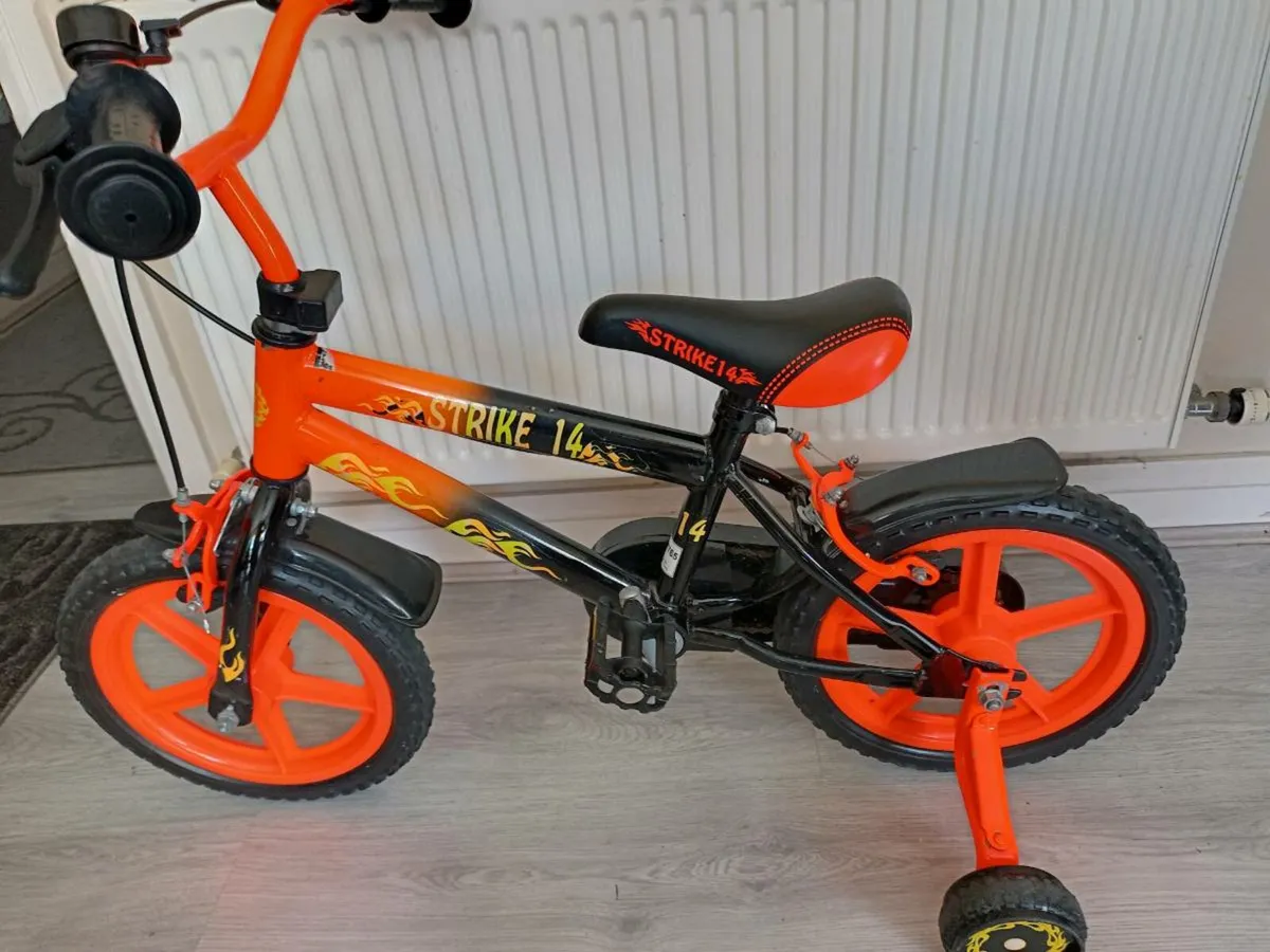Kids strike bike size 14 inch wheels - Image 2