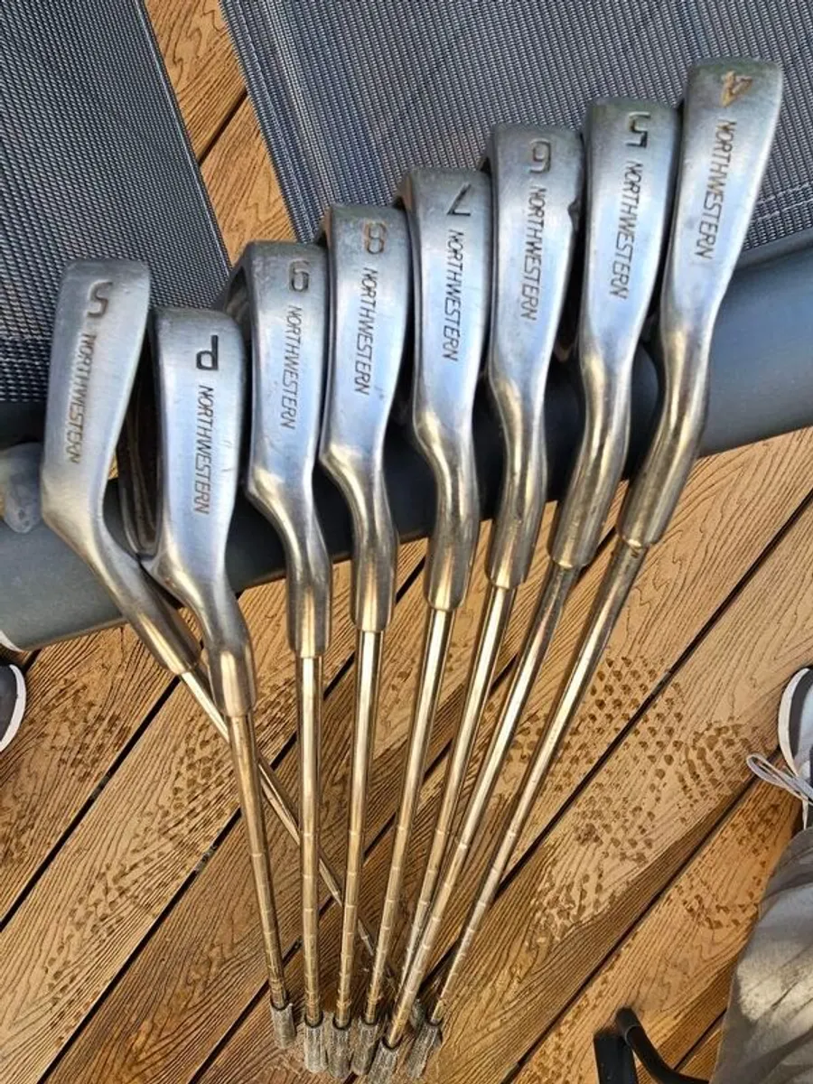 Golf Club Irons - Northwestern - Image 1