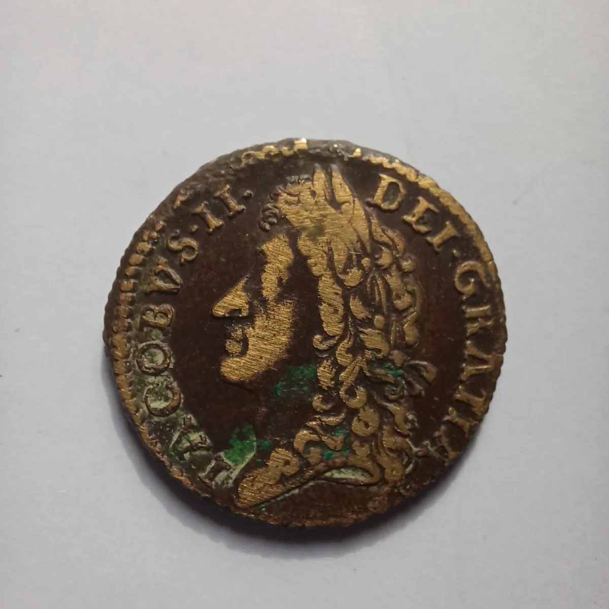 James 11 1690 coins Irish Gun Money - Image 1
