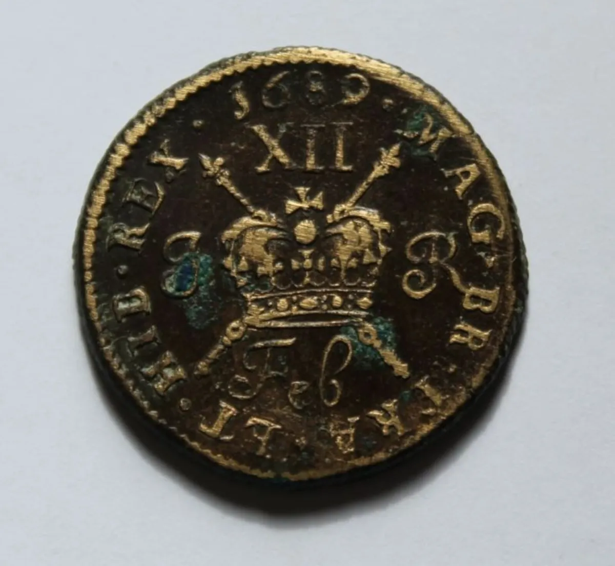 James 11 1690 coins Irish Gun Money - Image 4