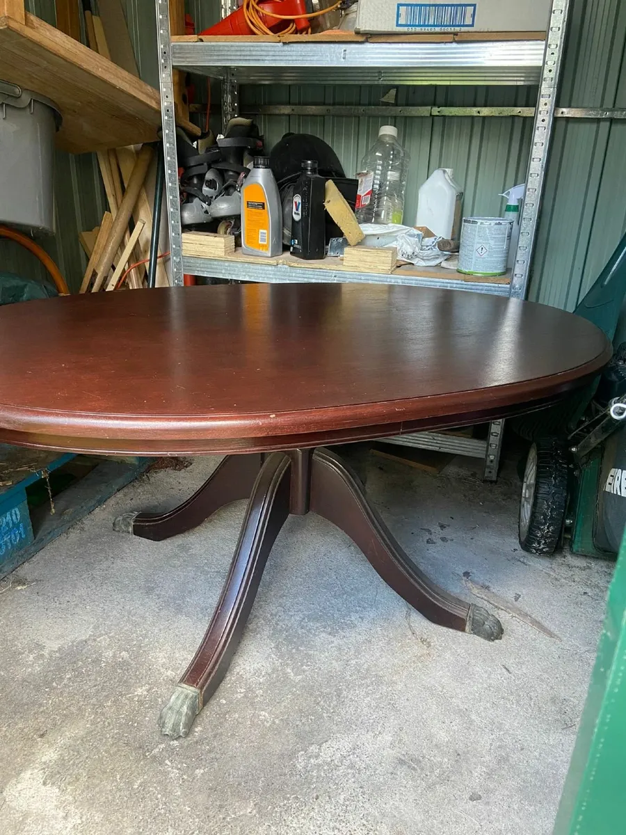 Rosewood heavy coffee table - Image 2