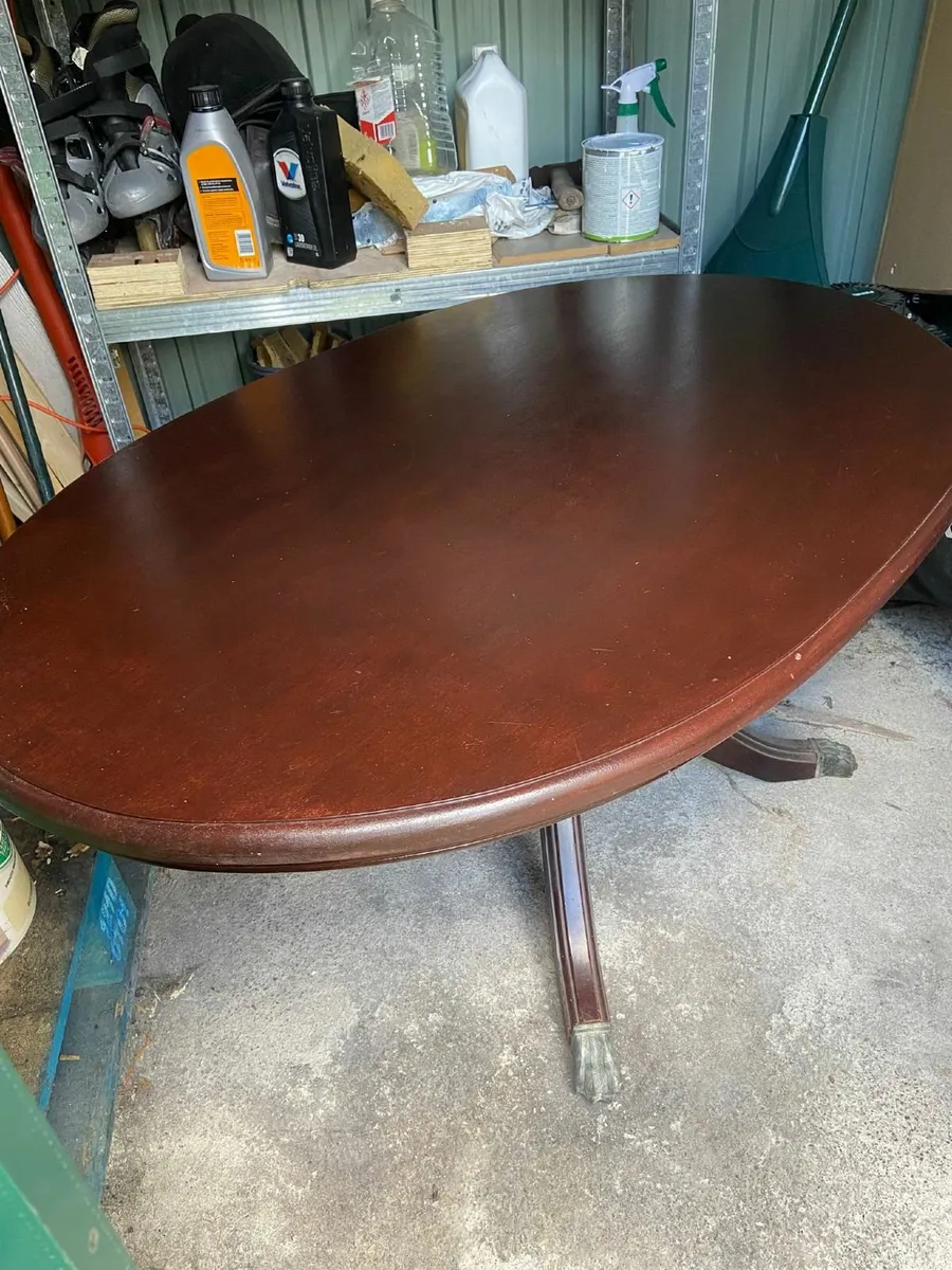 Rosewood heavy coffee table - Image 3
