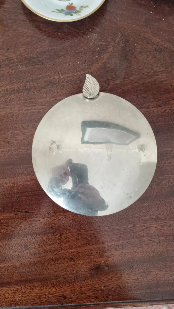 Vintage Silver Candle Holder - Image 1