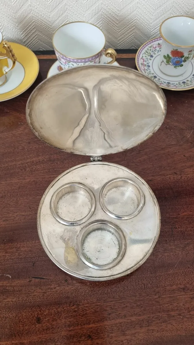 Vintage Silver Candle Holder - Image 2