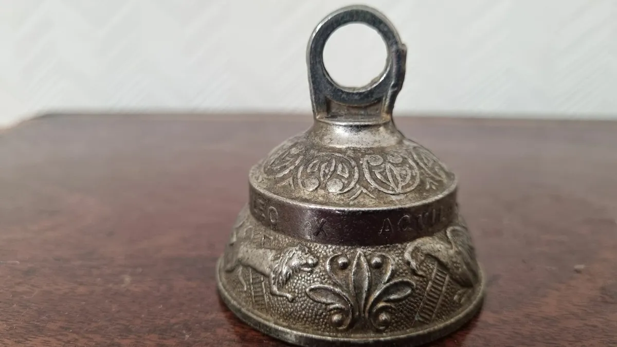 Vintage Brass Miniature Sanctuary Bell - Image 1