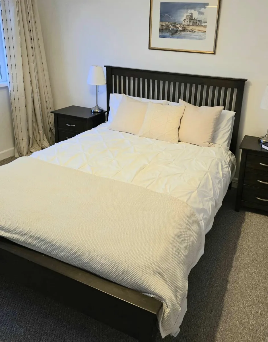 King size bed frame