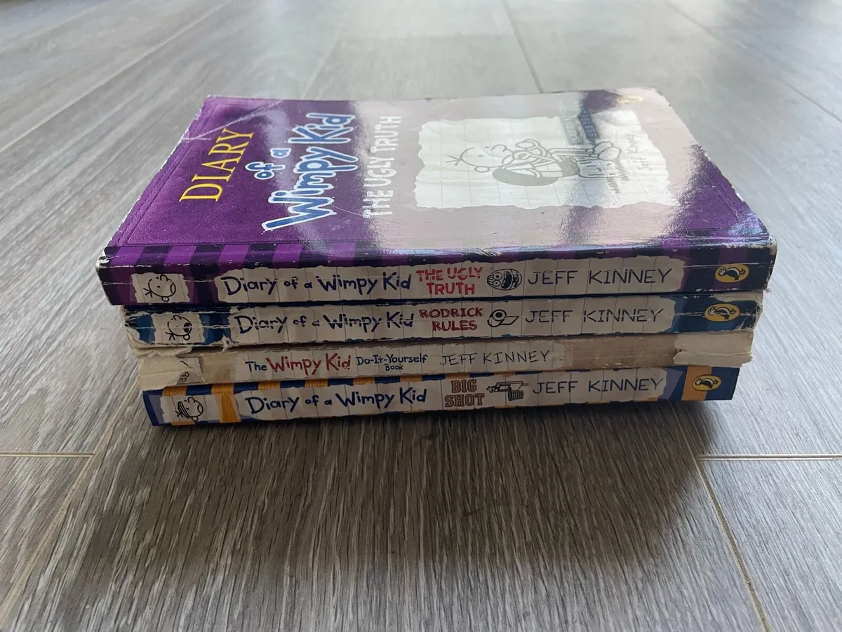 10 Wimpy Kid Books & 1 Activity Bk & 8 Books FREE - Image 3