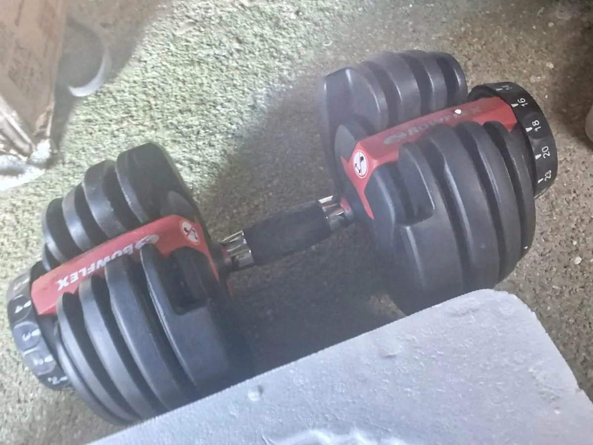 Bowflex Adjustable Dumbells - Image 2