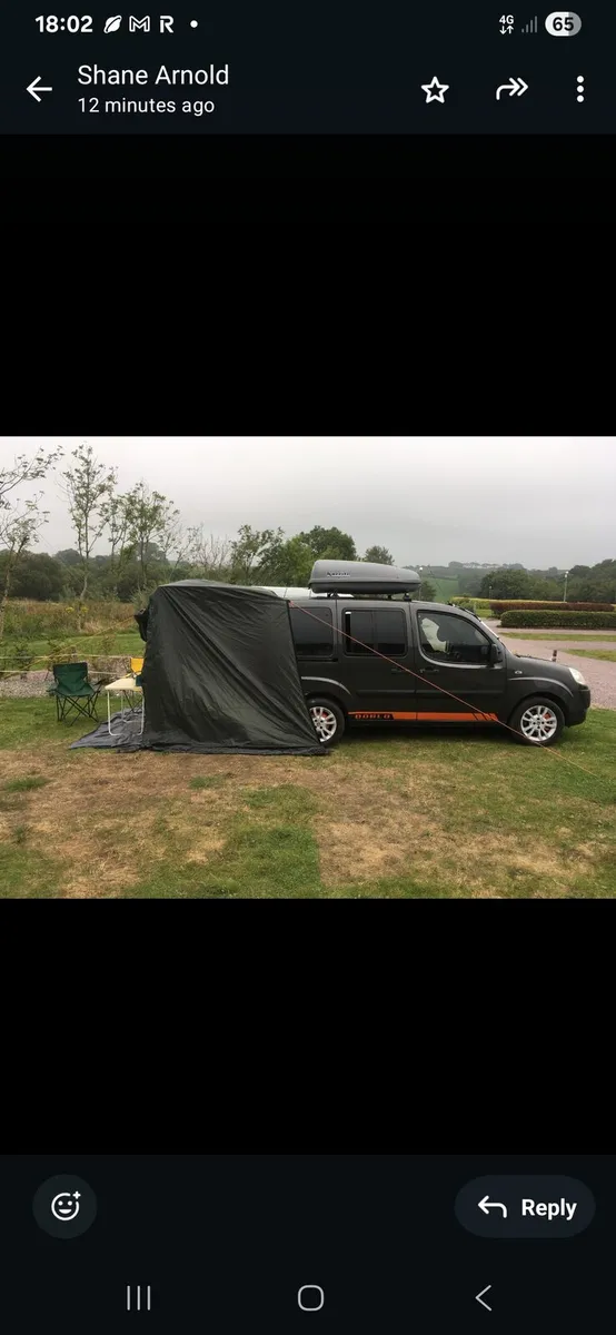 Fiat doblo with camper kit - Image 3