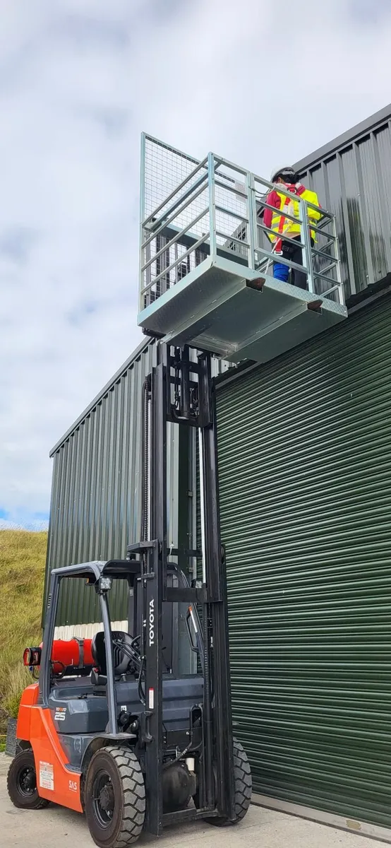 Forklift or Tractor man cage - Image 3