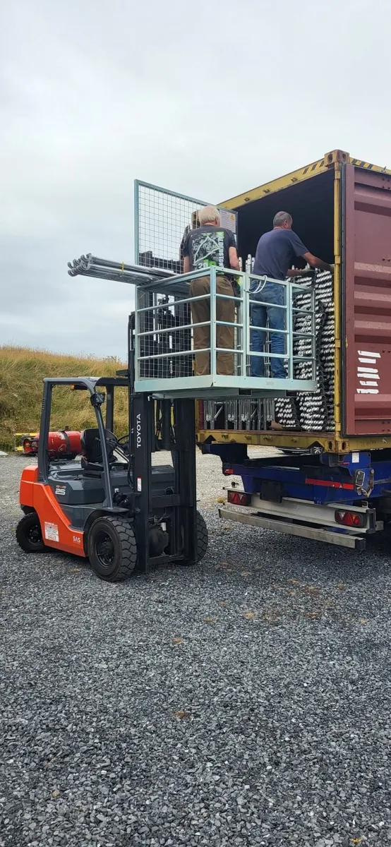 Forklift or Tractor man cage - Image 4