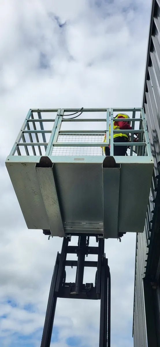Forklift or Tractor man cage - Image 2