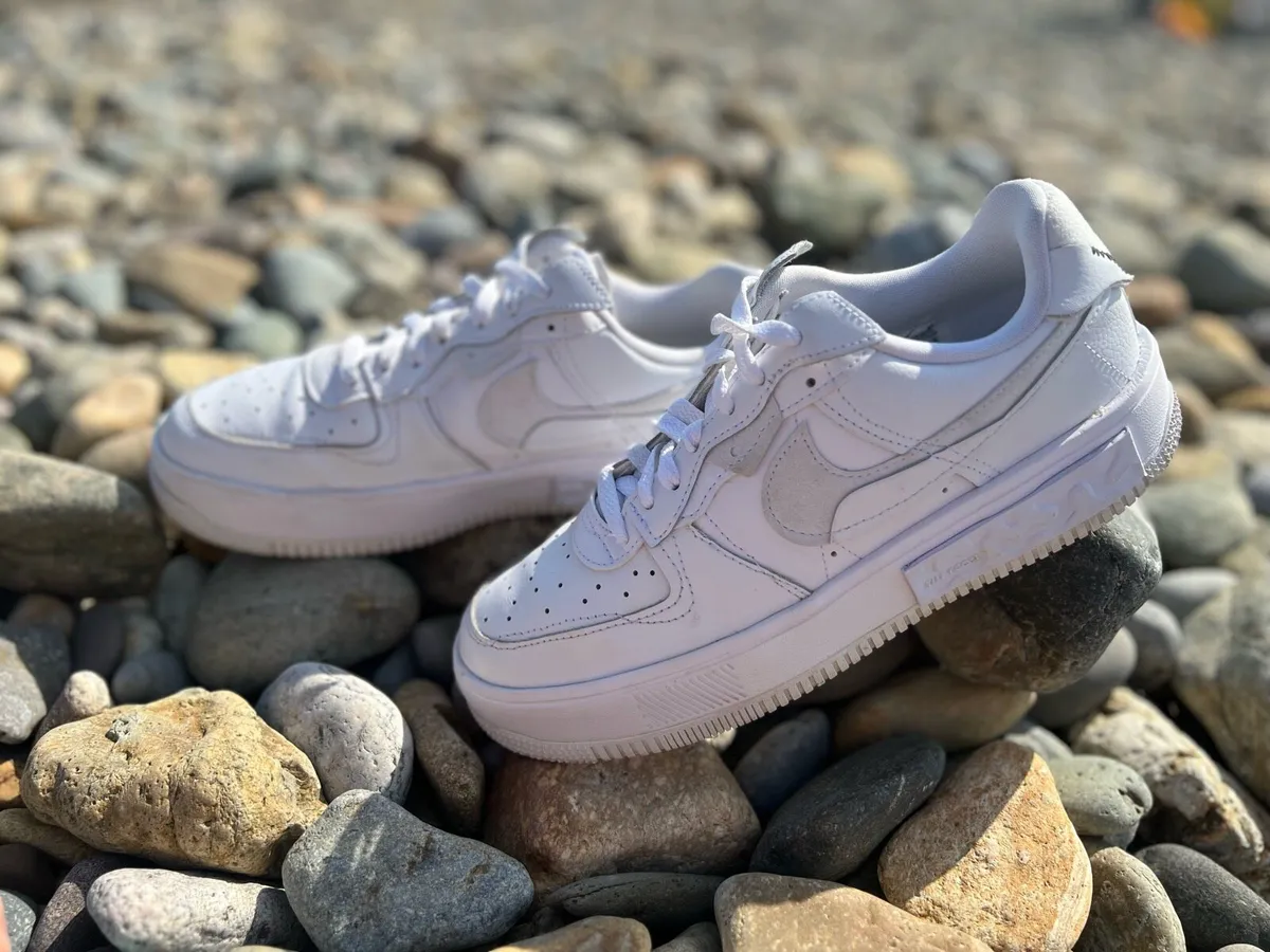 Nike Air Force 1 Fontanka Triple White Size UK 7.5 - Image 1