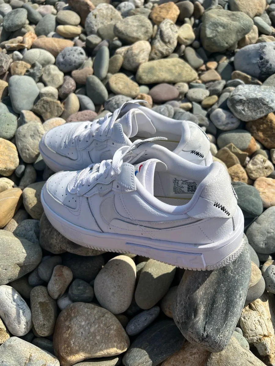 Nike Air Force 1 Fontanka Triple White Size UK 7.5 - Image 3