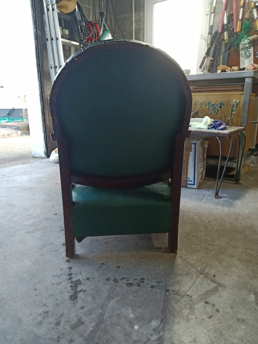 Vintage fire side chair - Image 2