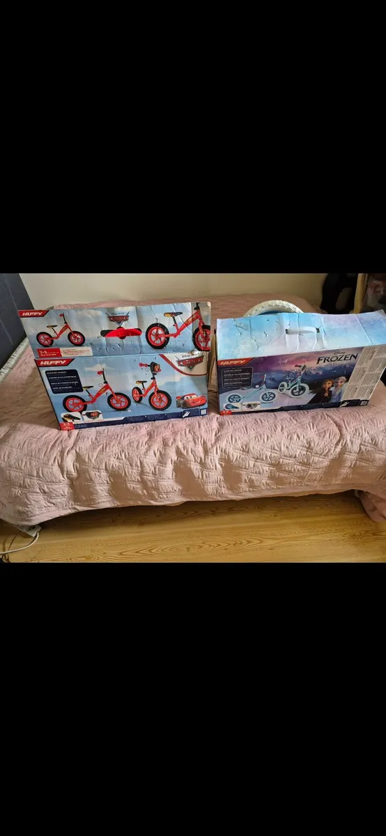 Disney kids Frozen&Cars bikes - Image 4