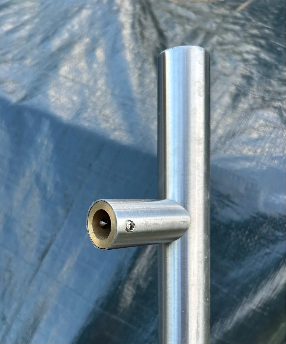 Stainless Steel 120cm back to back door handles - Image 3